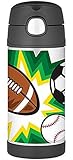 Thermos FUNtainer Bottle with Straw, All Stars Edition, 12 Ounces