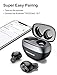 trogonic TE1 Wireless Earbuds,Wireless Headphone with Mic, Bluetooth 5.0 IPX5 Waterproof MCsync Deep Bass in-Ear Headphones with Charging Case for Sports