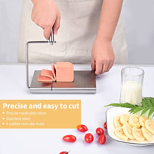 Cheese Slicer With Wire Stainless Steel Cheese Slicer With 5
