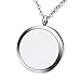 Tornado Horse Aromatherapy Essential Oil Diffuser Necklace Stainless Steel Round Locket Pendant 24