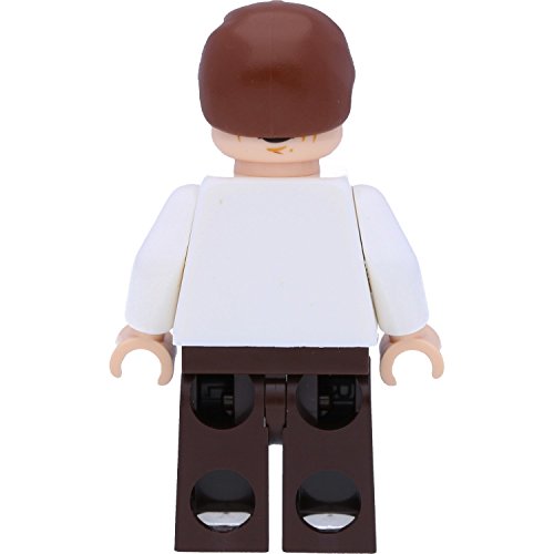 LEGO Star Wars Minifigur: Han Solo im weißen Hemd mit Blastern – Bild 7