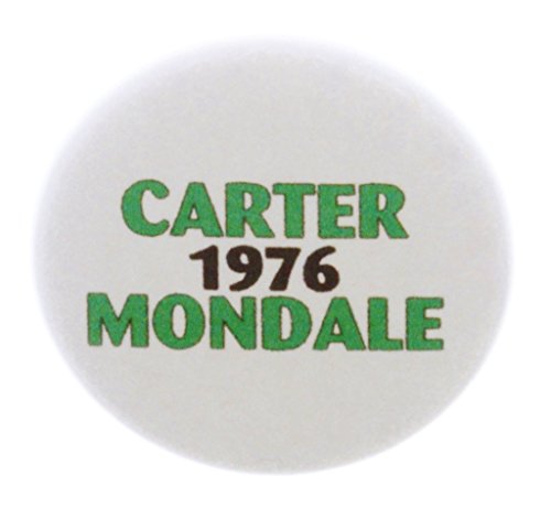 A&T Designs Carter 1976 Mondale 1.25" Pinback Button Pin President Vice Campaign