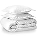 Bare Home Bedding Duvet Cover Extra Long - Premium 1800 Super Soft Collection - Lightweight, Cooling Duvet Cover - Soft Breathable Bedding (Twin/Twin XL, White)