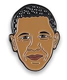Celebrity Character Enamel Lapel Pins (Obama)