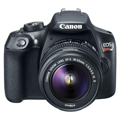 Canon EOS Rebel T6 DSLR Camera
