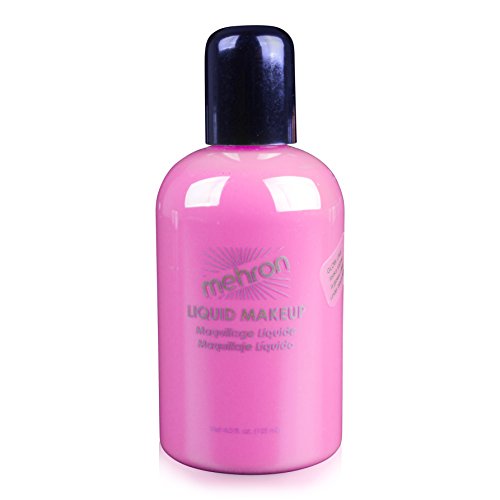 Mehron Liquid Face Paints - Day Glow Orange GLO (4.5 oz)