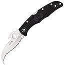 Spyderco Matriarch Spyder Edge Knife with Emerson Opener, Black