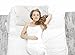 Home With Comfort Bamboo Pillow-Hotel Quality Pillow with Cool Bamboo Cover-Fiber Filled in the USA (Queen)