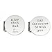 Ms. Clover Father's Day Golf Gift, Nice Shot Dad May The Course Be With You Magnetic Golf Ball Markers Set of 2 With Case,Gift for Dad.
