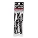 Marilyn Faye's U-Shaped Crinkled Hair Pins (Set of 12) (3 inch, Black)