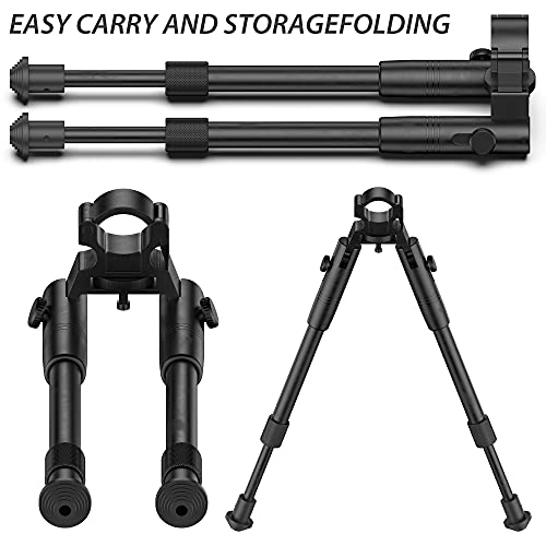 BESTSIGHT Clamp on Bipod for Rifles 69 inch Tactics Barrel Bipod