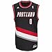 Damian Lillard Portland Trail Blazers NBA Adidas Men's Black Official Replica Jersey