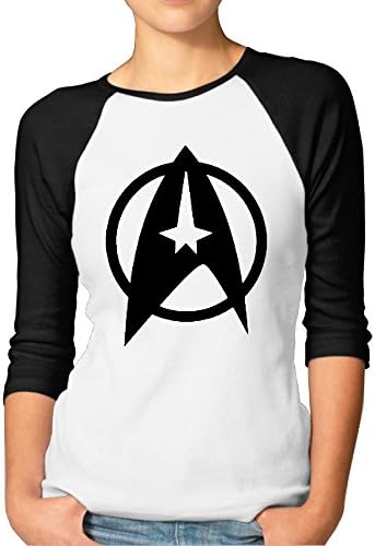 Women's Star Trek Stuff Baseball Tee Classical Long Sleeve Shirts