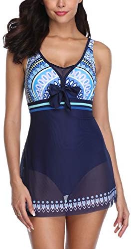 Urban Virgin Plus Size Woman Swimdress Beach One Piece Swimwear Swimsuits for Womens
