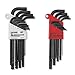 Craftsman 9-46274 Standard and Metric Ball End Hex Key Sets 26-Piece