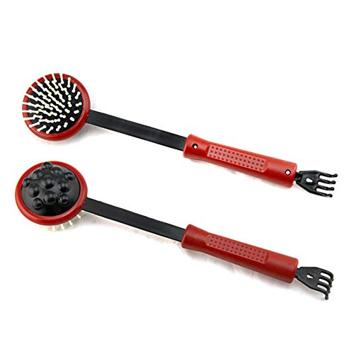 Body Massage Knock Hammer Stress Release Comb Massager Neck Arm Back Scratcher Relaxing Health Care - Thumbnail 7