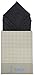 Jabeu Elastic ¾ Inch Skinny Fashion Suspenders Features Genuine Leather Tips, with Polyester Design Pocket Square and Pre-Tied Bow Tie Gift Set, Unisex. Men Boys Girls and Toddlers
