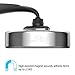 F-color Air Vent Car Mount Holder Magnetic Car Phone Holder Car Cradle for Cell Phones iPhone X 8 7 6S 6 Plus 5S 5 5C, Samsung Galaxy S8 S7,Google Pixel, LG, HTC, Huawei, Strong Magnet, Stable,Black
