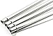 4 Pack Cocostraw for Aladdin Mason Jar 32 oz Tumbler PerfectFIT 18/8 Stainless Steel Drinking Straws With Cleaning Brush