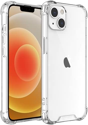 CASEON for iPhone 13 Case, Crystal Clear Anti-Scratch Shock - Main Image