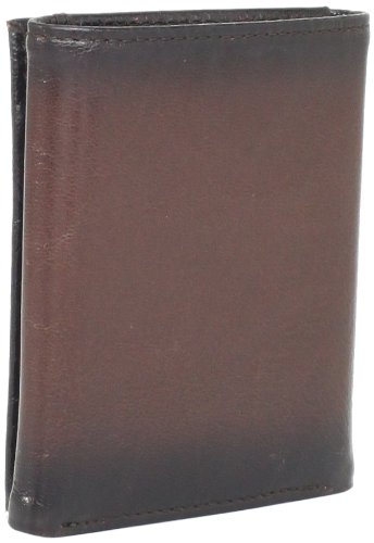 Perry Ellis Men's Michigan Slim Trifold, Brown, One Size