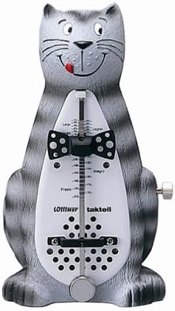 Amazon ウィットナー メトロノーム キャラクターモデル ネコ メトロノーム 楽器