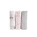 Little Unicorn Cotton Muslin Swaddle - Garden Rose Set - 3 Pk