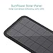 GIARIDE 7.5W-Solar-Battery-Trickle-Charger-Maintainer- Portable 12V SunPower Solar Panel Trickle Charging Kit for Car Boat RV Tractor Motorcycle Automobile and Batteries