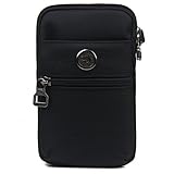 liangdongshop Water Resistant Waist Fanny Pack Cell Phone Pouch with Shoulder Strap