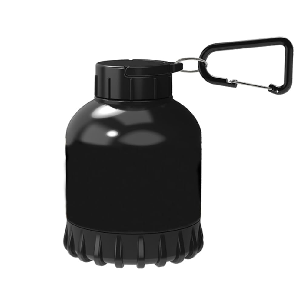 Photo 1 of ***3 included***Neletao Protein Powder Container with Durable Key-Protein Powder and Supplement Funnel Keychain-Chain Portable to-Go Container for The Gym, Workouts, Fitness, and Travel (Big, NO)***3 included**