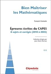 Épreuves écrites du CAPES