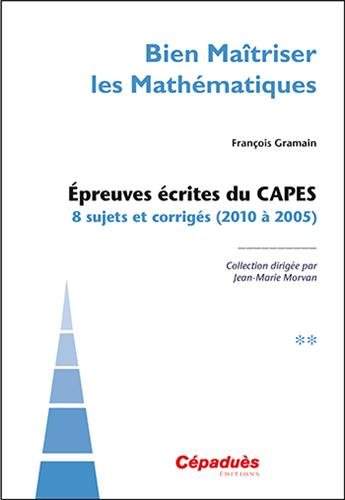 Épreuves écrites du CAPES
