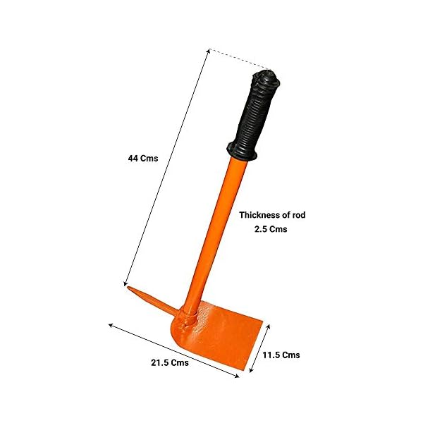 TrustBasket Garden Tool kit (Pack of 3) Heavy Duty Gardening Tools |Garden Hoe | Tiller | Hoe with Prong | Gardening Kit… - Image 4