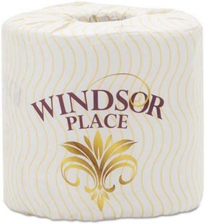 Windsor Place Premium Bathroom Tissue, 2-Ply, 3 3/4 X 4 1/10, 500/roll, 80/ctn