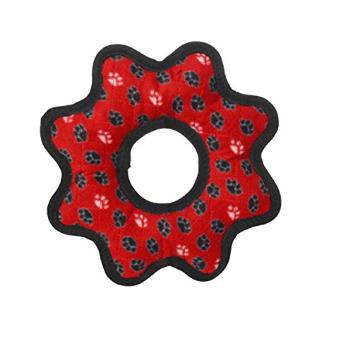 Tuffy Ultimate Gear Ring Red Paw