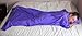 Hammock Bliss Sleep Sack - Travel and Camping Sleeping Sheet - Sleeping Bag Liner and Travel Pillow - Dream in Bliss (Purple)