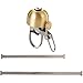 Rockbros Bike Bicycle Cycling Handlebar Bell Safety Metal Ring Loud Sound Handlebar Bells Ultra-loud MTB Road Bikes Horns (Gold) CS195