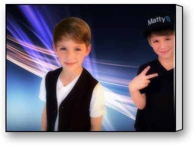 ArtShop Gallery Wrapped Cute Matty B Mattyb Custom Modern Art Painting Wall Decor Canvas Print
