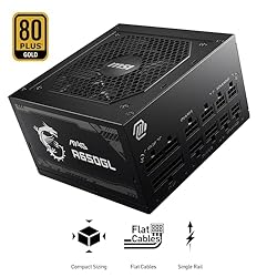 MSI MAG A650GL Gaming Power Supply - Full Modular