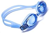 Aguaphile Prescription Swim Goggles Soft and Comfortable - Anti-Fog UV Protection - Best Prescription Swimming Goggle - Compare to Speedo or TYR - Adult, Men or Women - Premium Quality (Blue, -2.00)