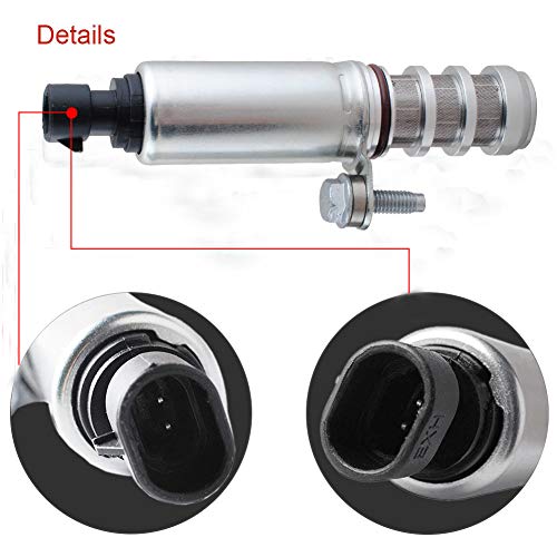 Gekufa Intake & Exhaust Camshaft Position Actuator Solenoids Compatible with Chevy Cobalt HHR Malibu Equinox GMC Terrain Buick Pontiac G5 G6 GM Vehicles 2006-2014 2.0L 2.2L 2.4L - 12655420 12655421 - Thumbnail 2