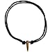 Cobrabraid .308 Projectile Real Bullet Pendant Necklace with 550 Paracord Adjustable Length, Black