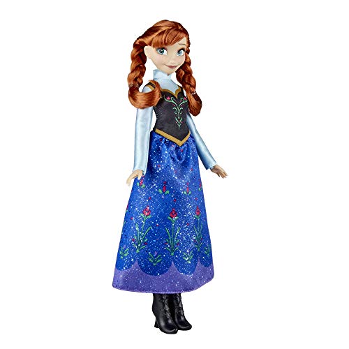 Disney Die Eiskönigin Anna Modepuppe, Kleid und Schuhe inspiriert durch Disneys Die Eiskönigin, für Kinder ab 3 Jahren – Bild 4