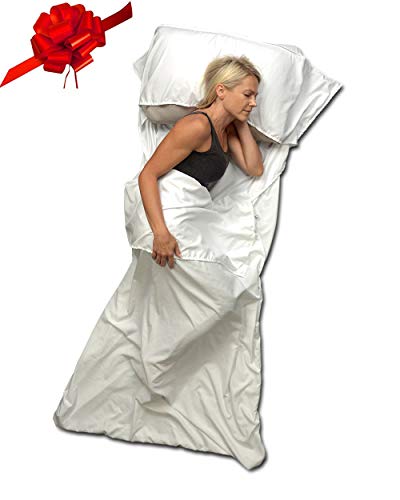Travel Sheet and Sleeping Bag Liner Use as a Lightweight Sleep Sack