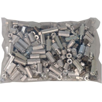 Jameco Valuepro GB140LB Spacers and Standoff, Assorted, Aluminum