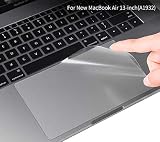 CaseBuy MacBook Air 13 Inch Trackpad Protector Cover Compatible 2018 Release MacBook Air 13 Inch with Touch ID Model A1932 Clear Anti-Scratch Trackpad Skin