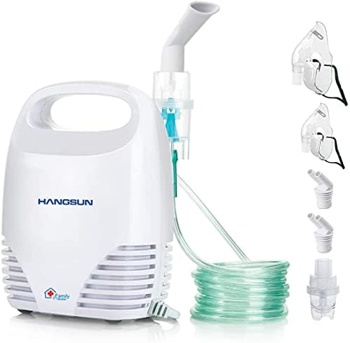 Inhalador Nebulizador Electrico CN560 Nebulizador Bebe Adulto Para Inhalación De Medicamentos Líquidos (Blanco)