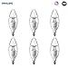 Philips LED Dimmable B11 Clear Candle Light Bulb
