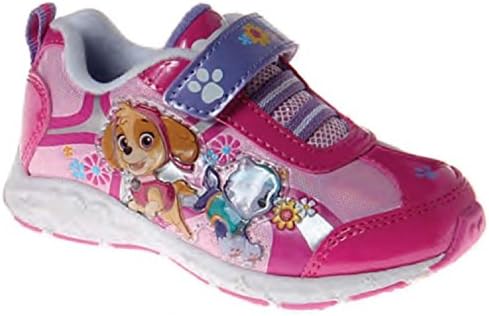 Nickelodeon Toddler Girl's PAW Patrol Pink/Blue Light-Up Shoes