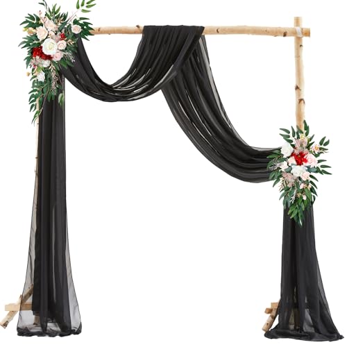 PARTISKY Wedding Arch Draping Fabric,1 Panel 18FT